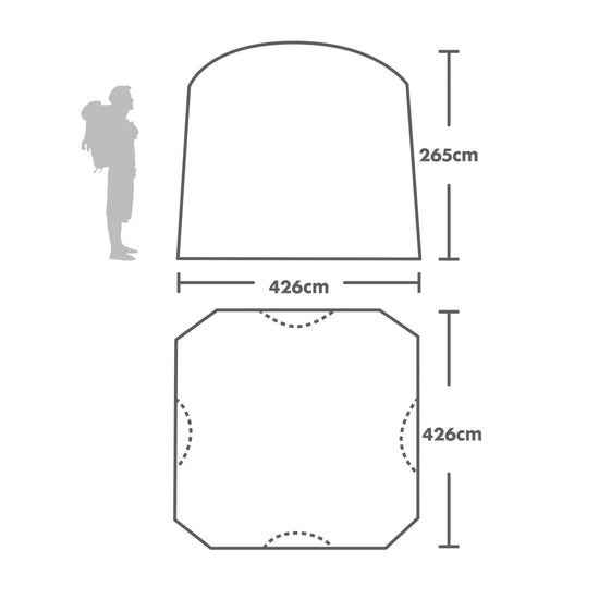 Event Shelter Pro (14' x 14')