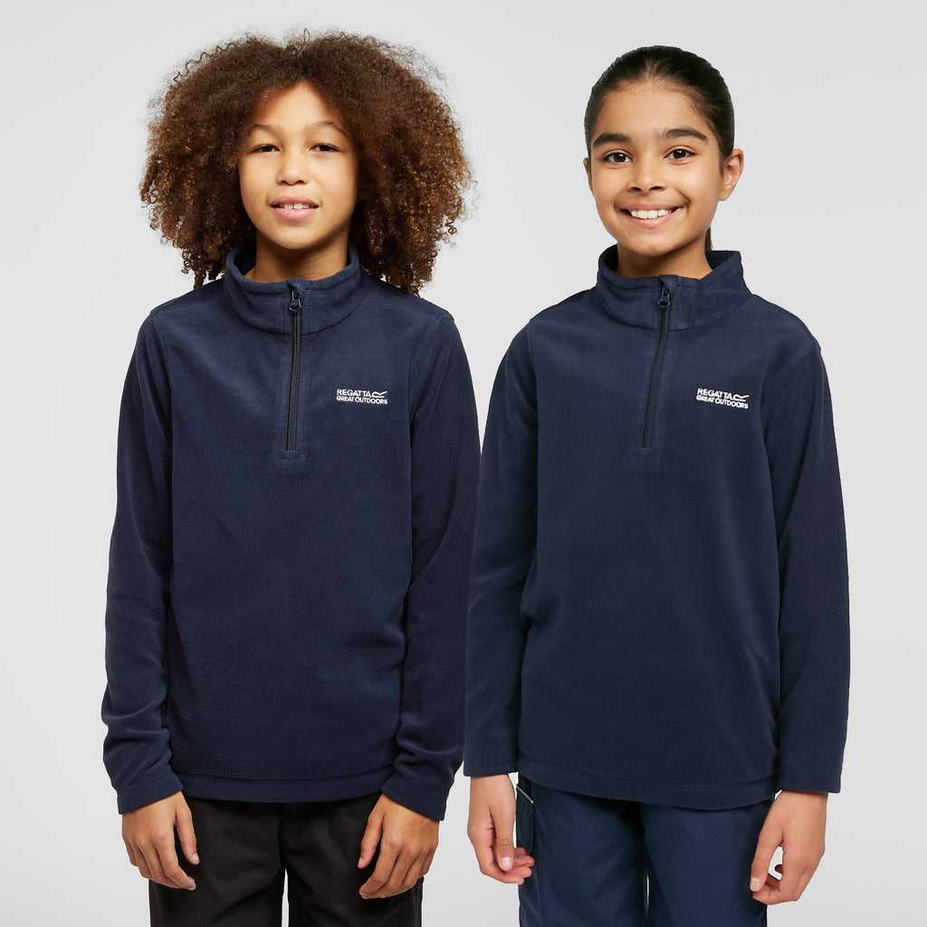 Kids Hot Shot II Lightweight Half Zip Fleece