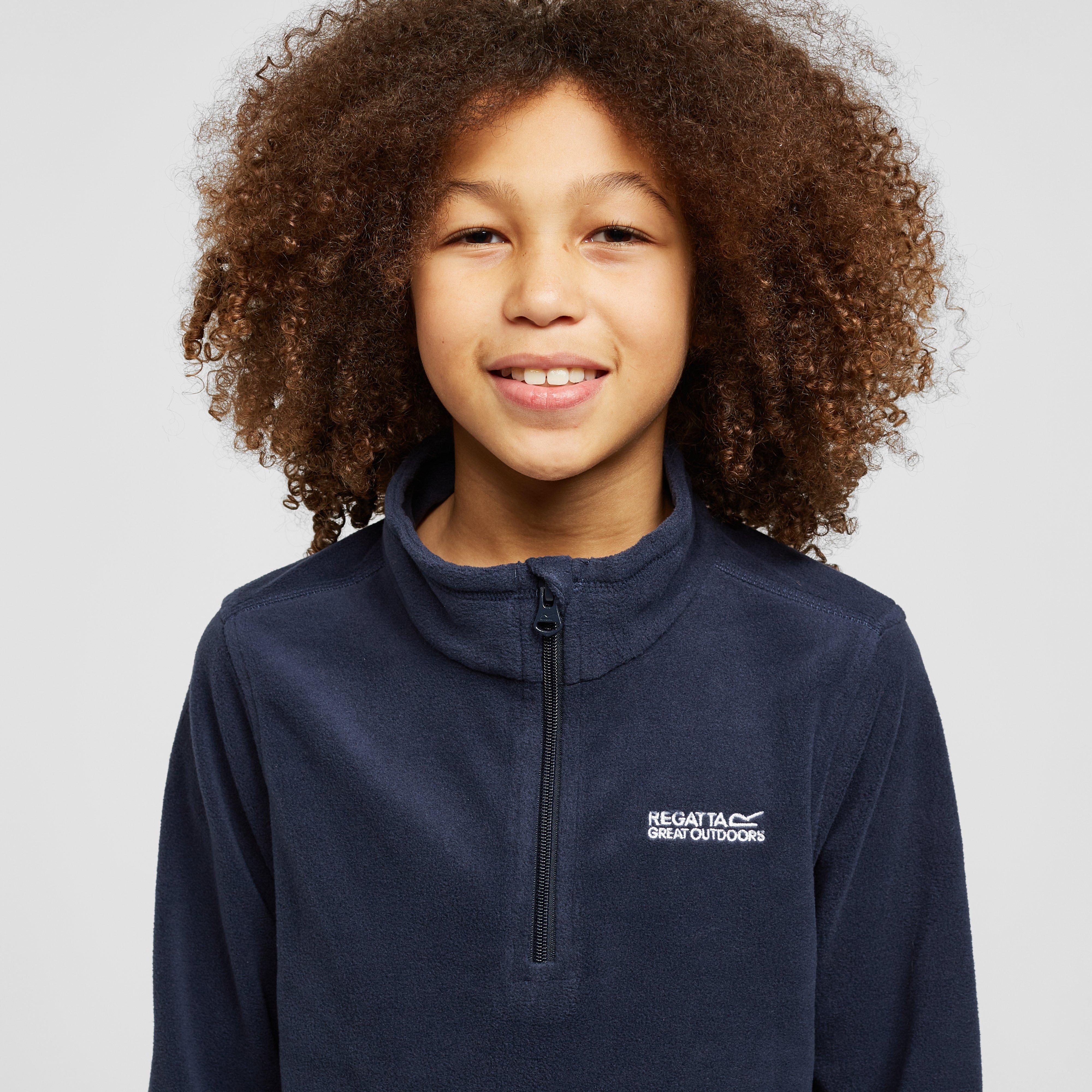 Kids Hot Shot II Lightweight Half Zip Fleece