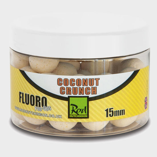 Fluoro Pop Ups 15mm, Coconut Crunch