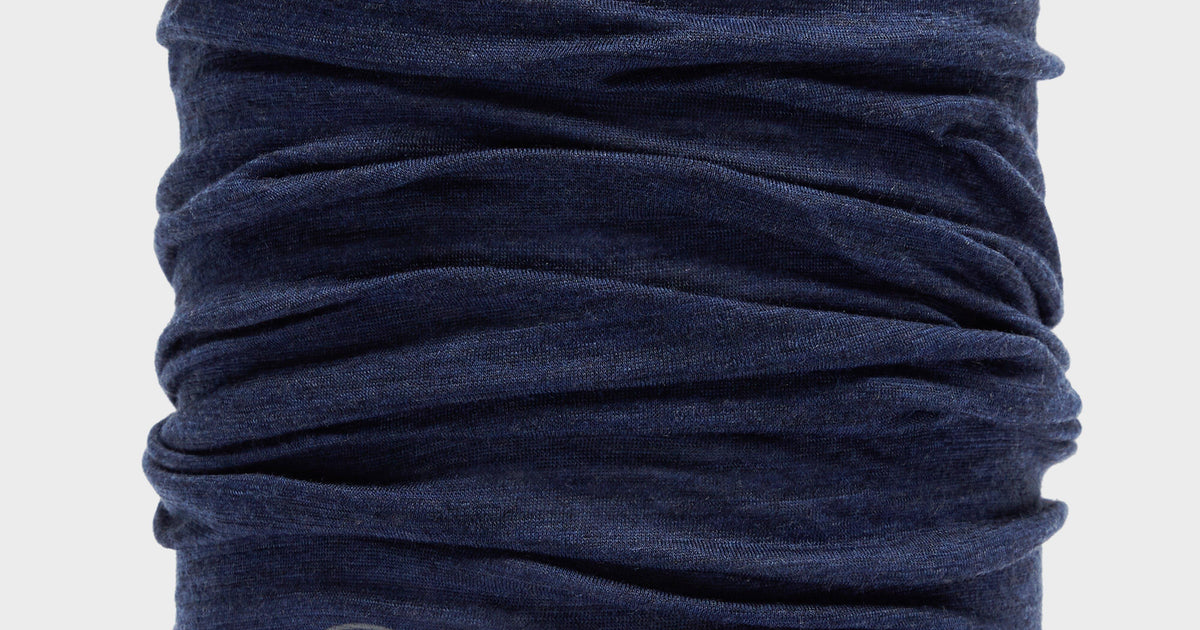 Navy BUFF Lightweight Wool Neckwarmer – Blacks