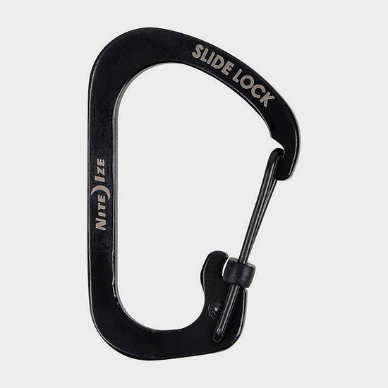 SlideLock Carabiner #2 (Black)