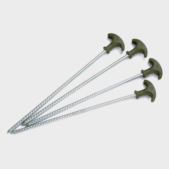 Trakker 12in Bivvy Pegs 4set