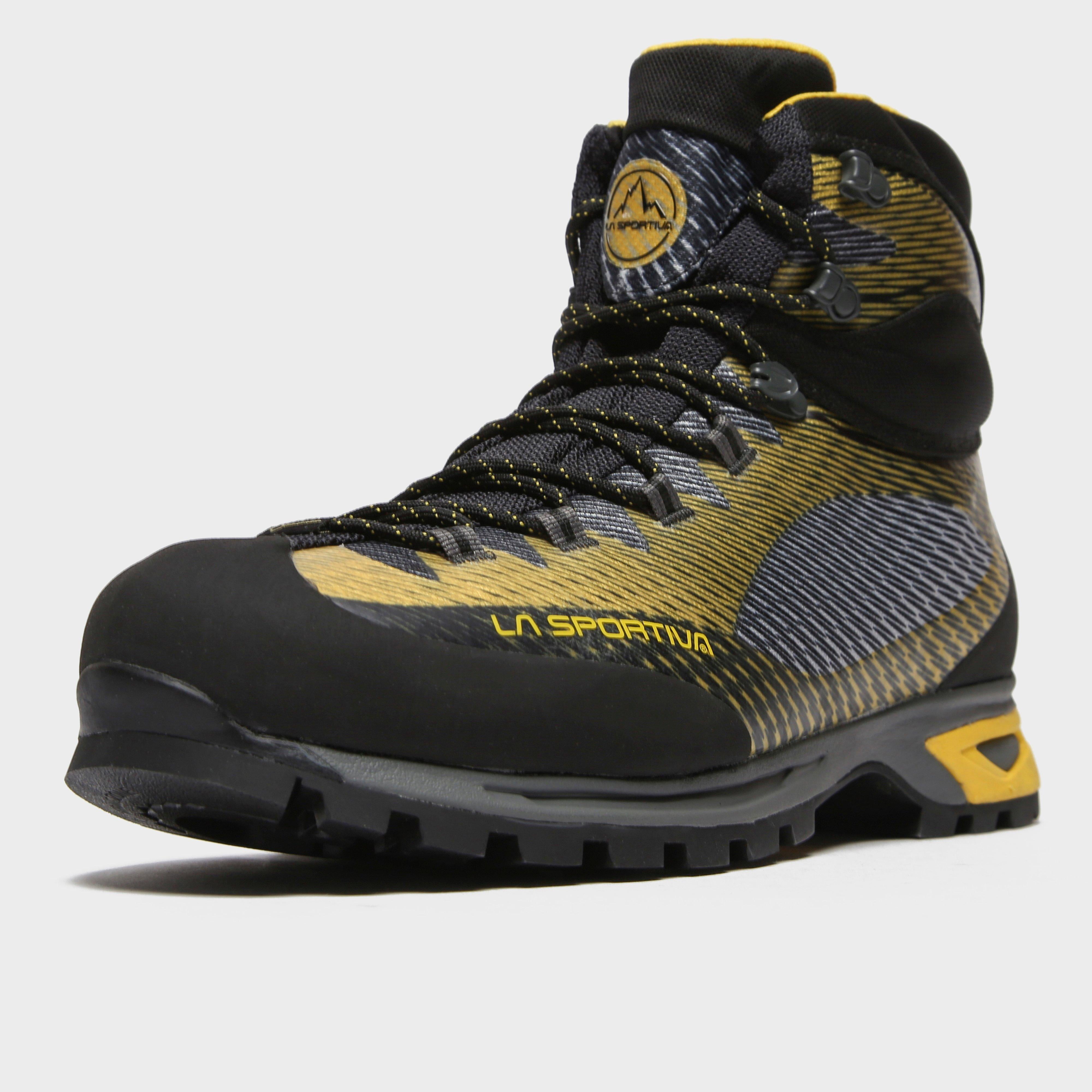 Yellow La Sportiva Men's Trango Trk GTX Mountain Boot – Blacks