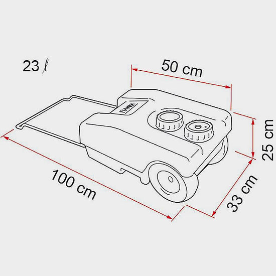 Fresh Water Tank (23L)