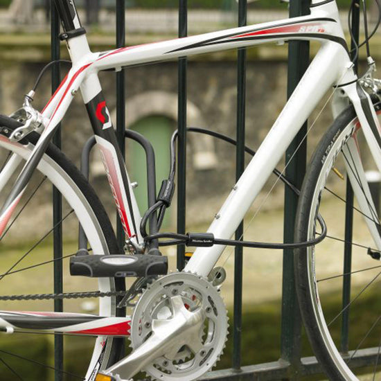 Gold 13mm D-Lock 1200mm Cable