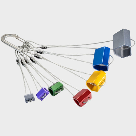 Wired Hexentric© Set No.#4-10 Nuts