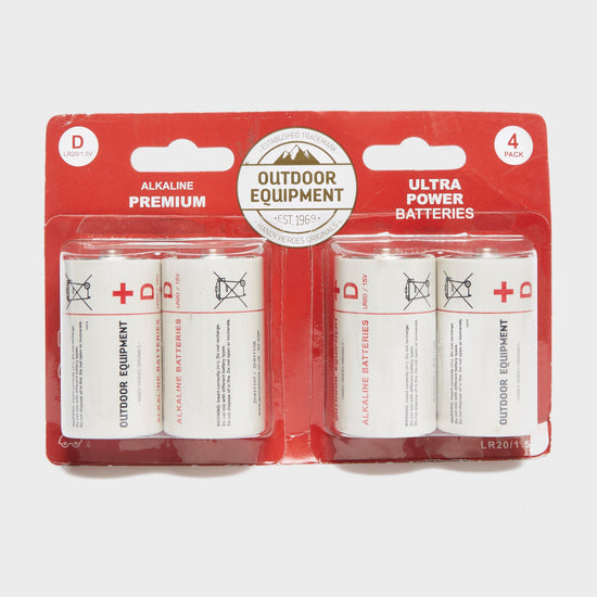 D Cell Battery Pack of 4