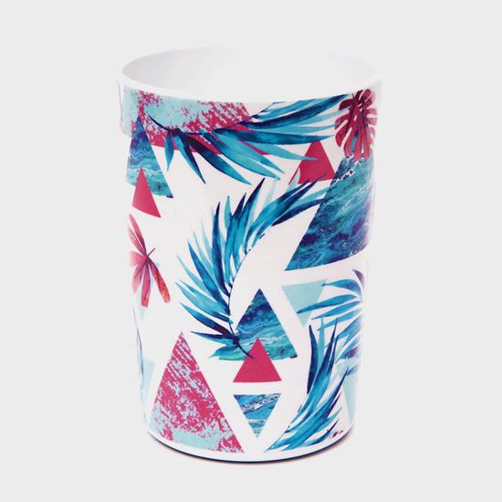 Abstract Leaf Melamine Tall Tumbler (562ml)