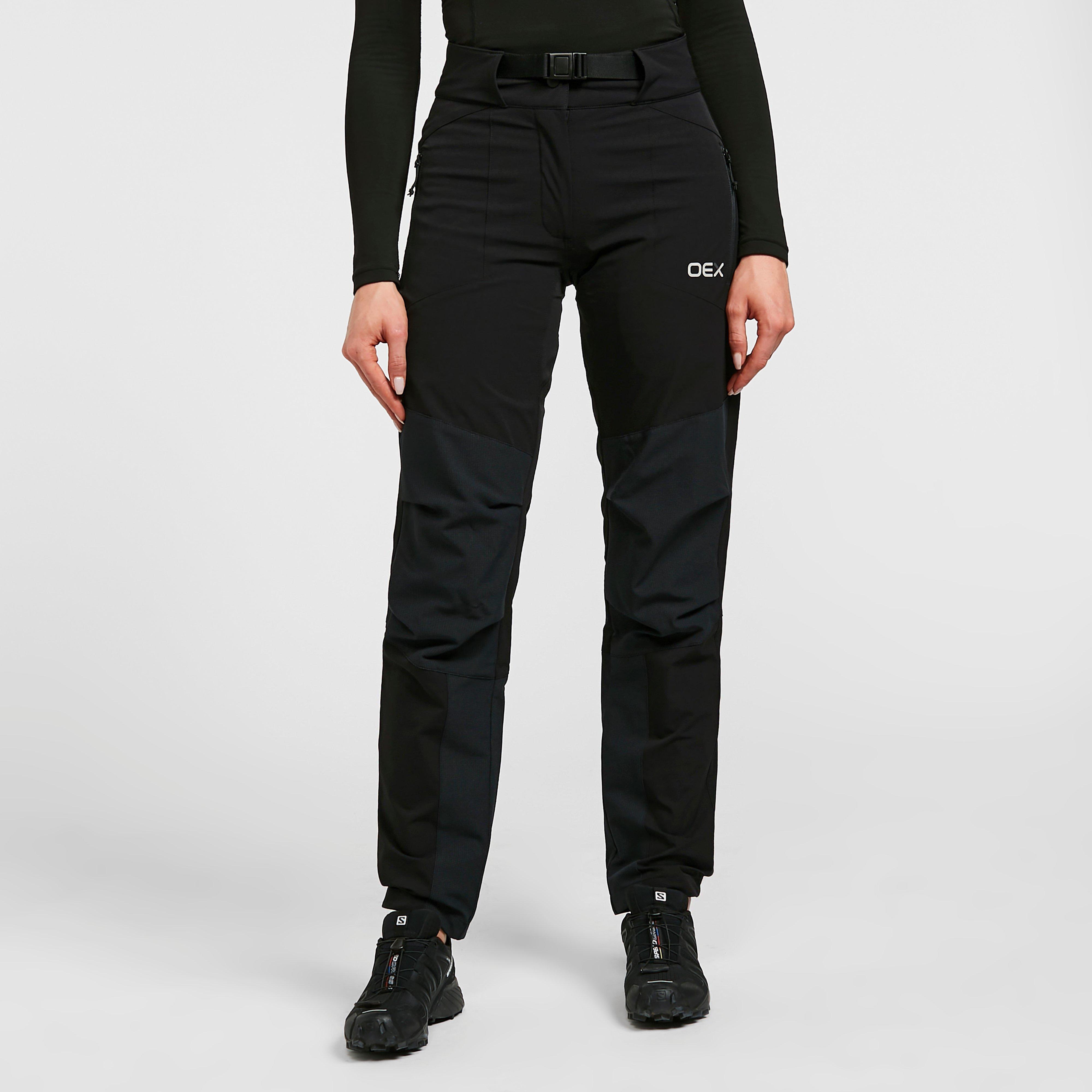 Black OEX Women's Strata Softshell Trousers – Blacks