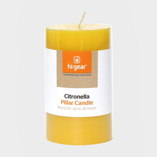 Citronella Pillar Candle