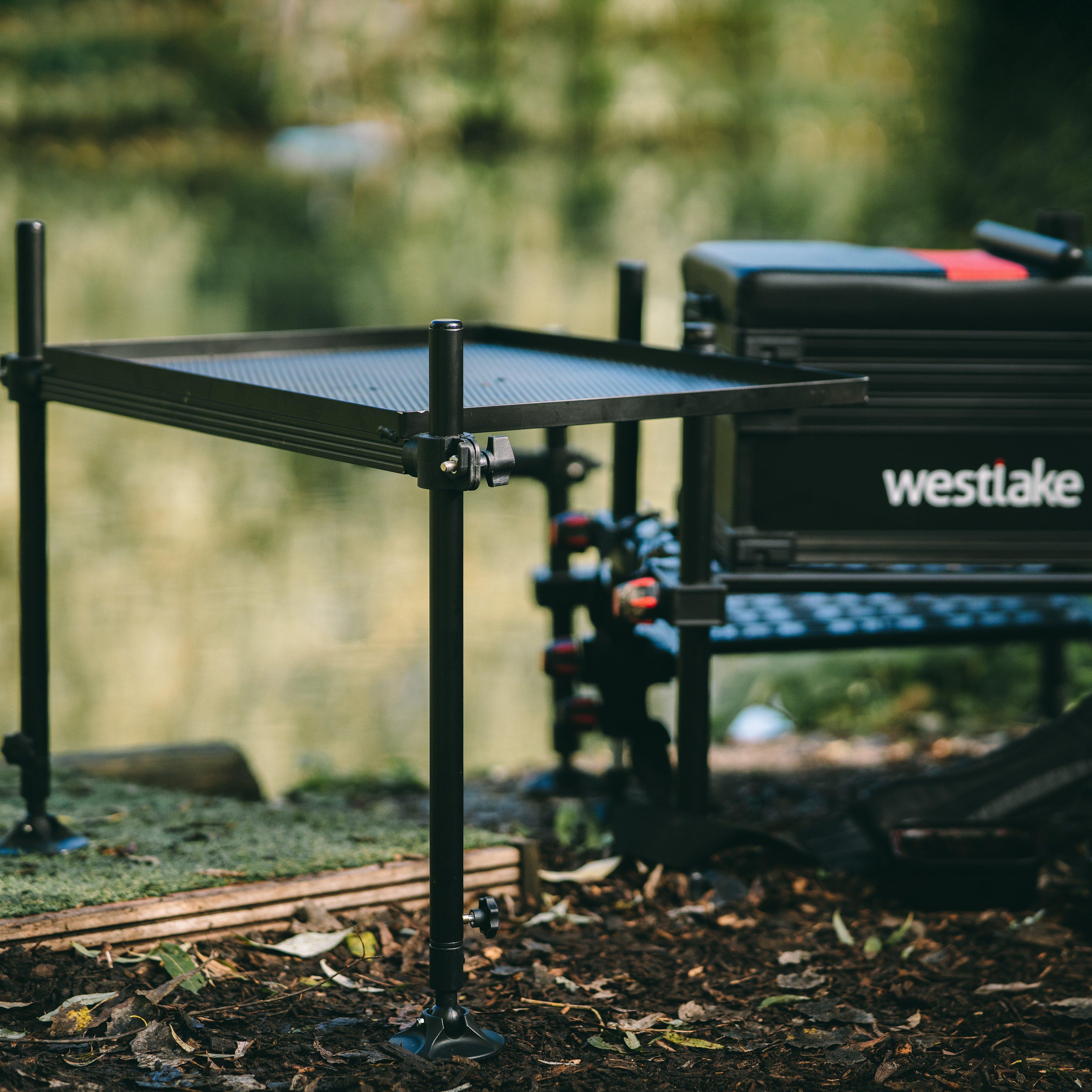 Large Side Tray With Telescopic Leg