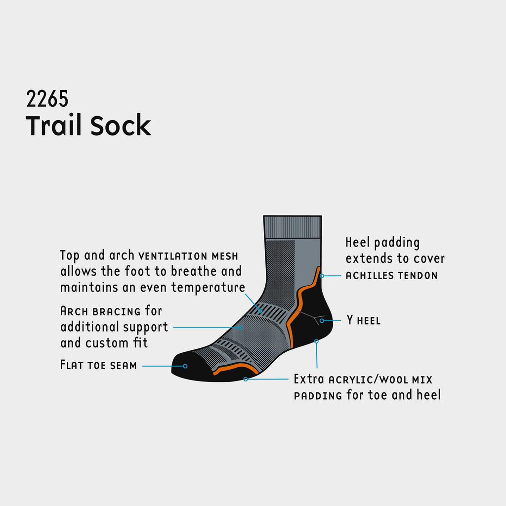 Men's Trail Sock (Twin Pack)