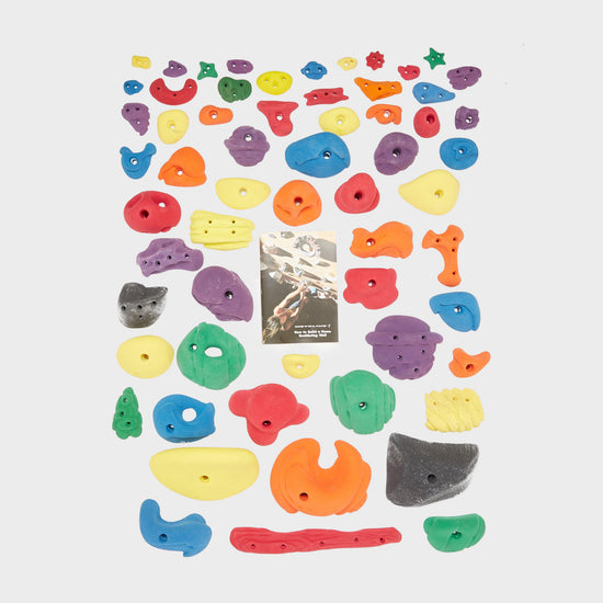 Mega Pack Climbing Holds (Set of 60)