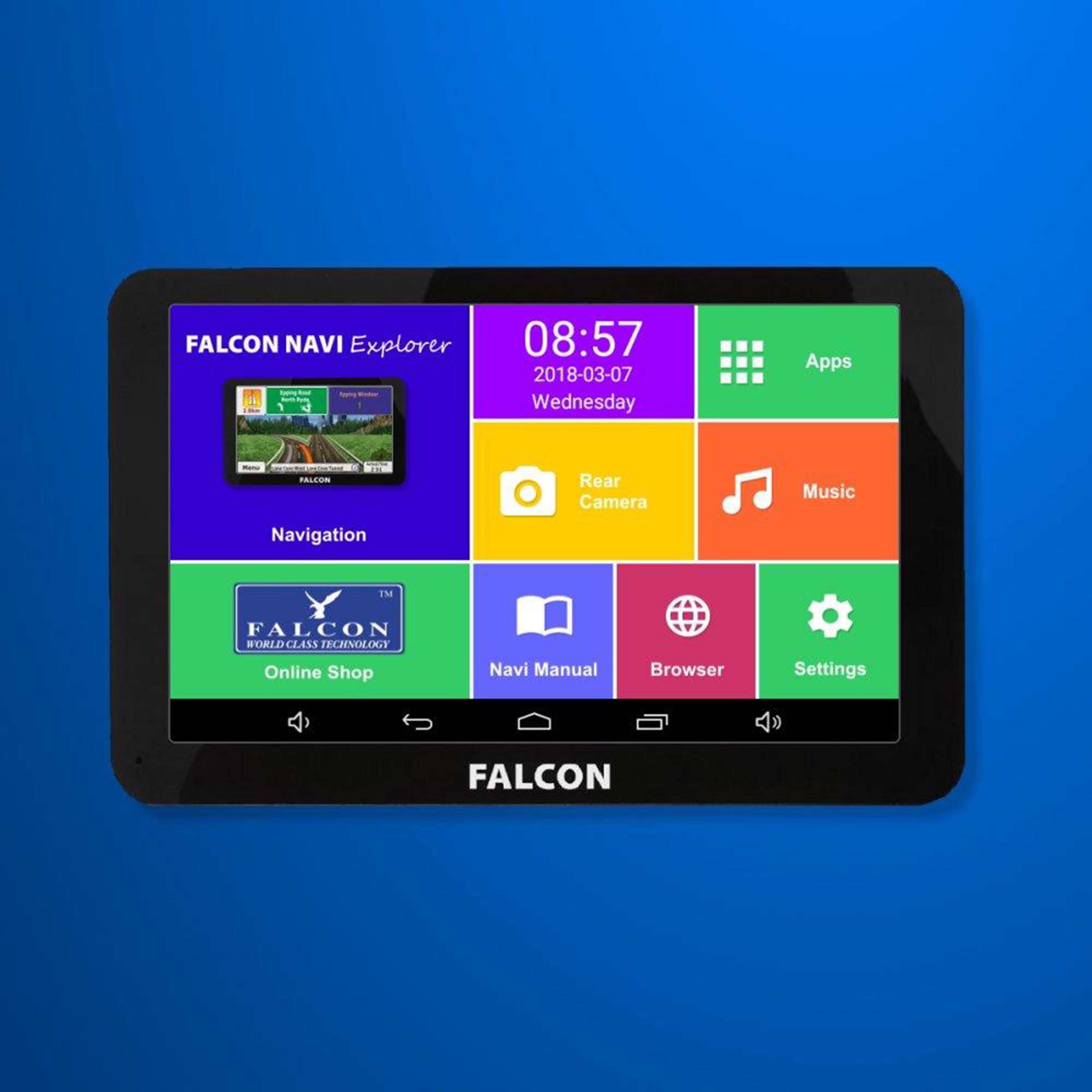 Camper Plus 7" Sat Nav with Wireless Reversing Camera