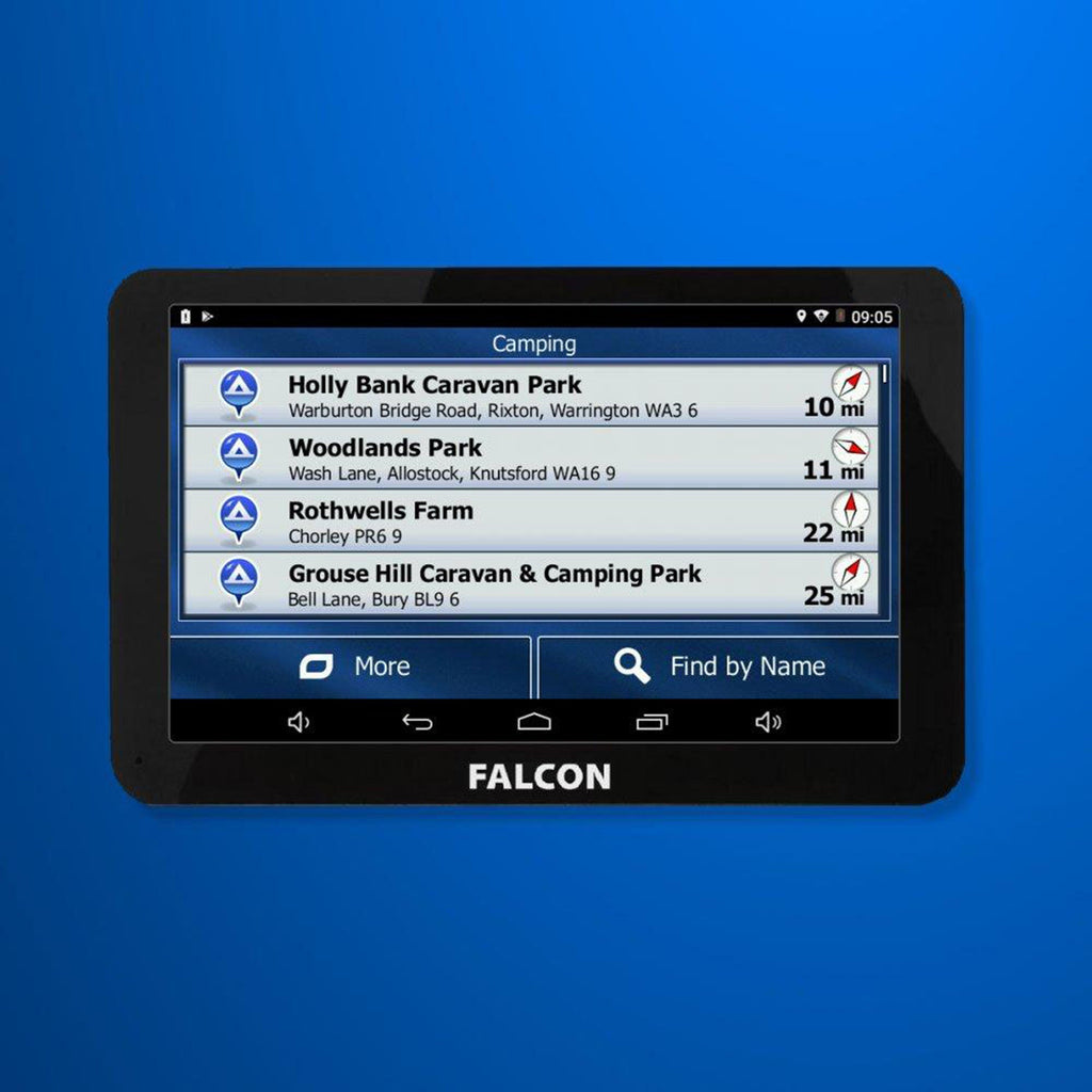 Camper Plus 7" Sat Nav with Wireless Reversing Camera
