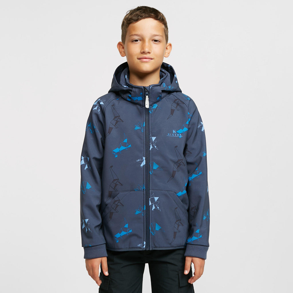 Kids' Geo Dino Softshell Jacket