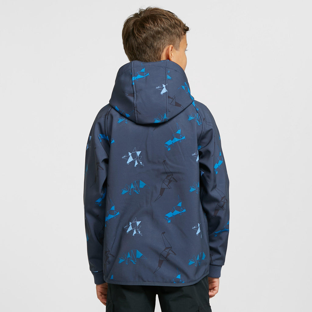 Kids' Geo Dino Softshell Jacket