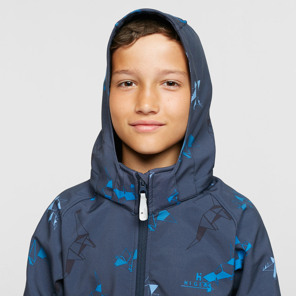 Kids' Geo Dino Softshell Jacket