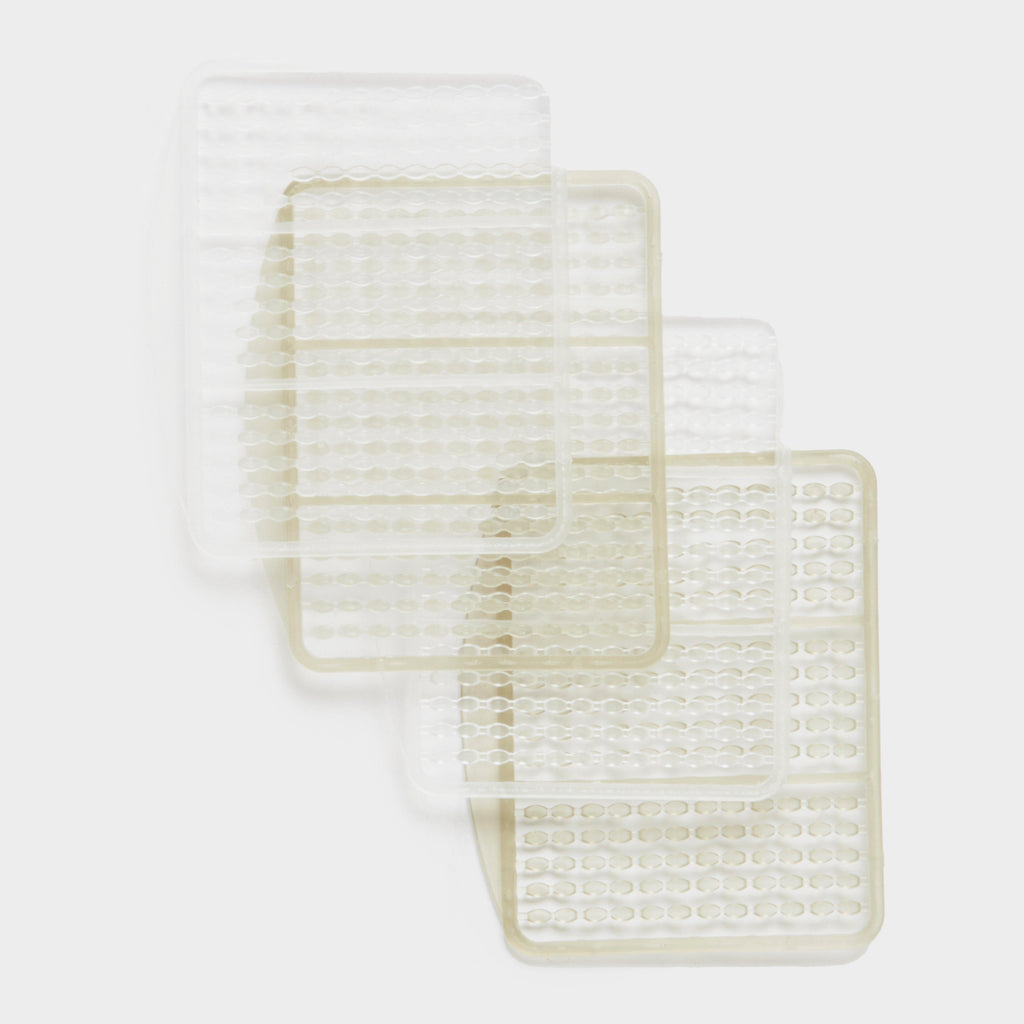 Boilie Stops 2 pack (Brown and Clear)