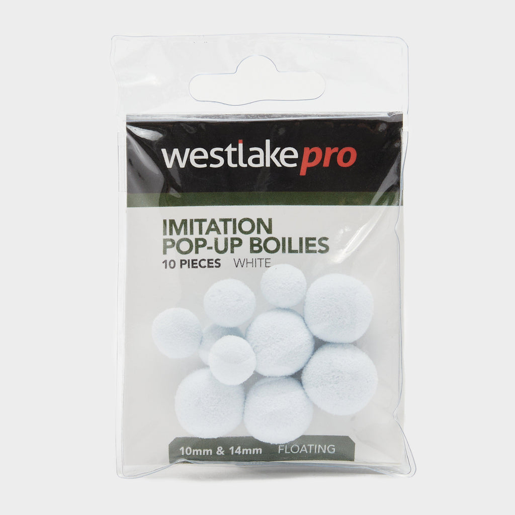 Imitation Popup Boilie 10-14mm White (10pcs)