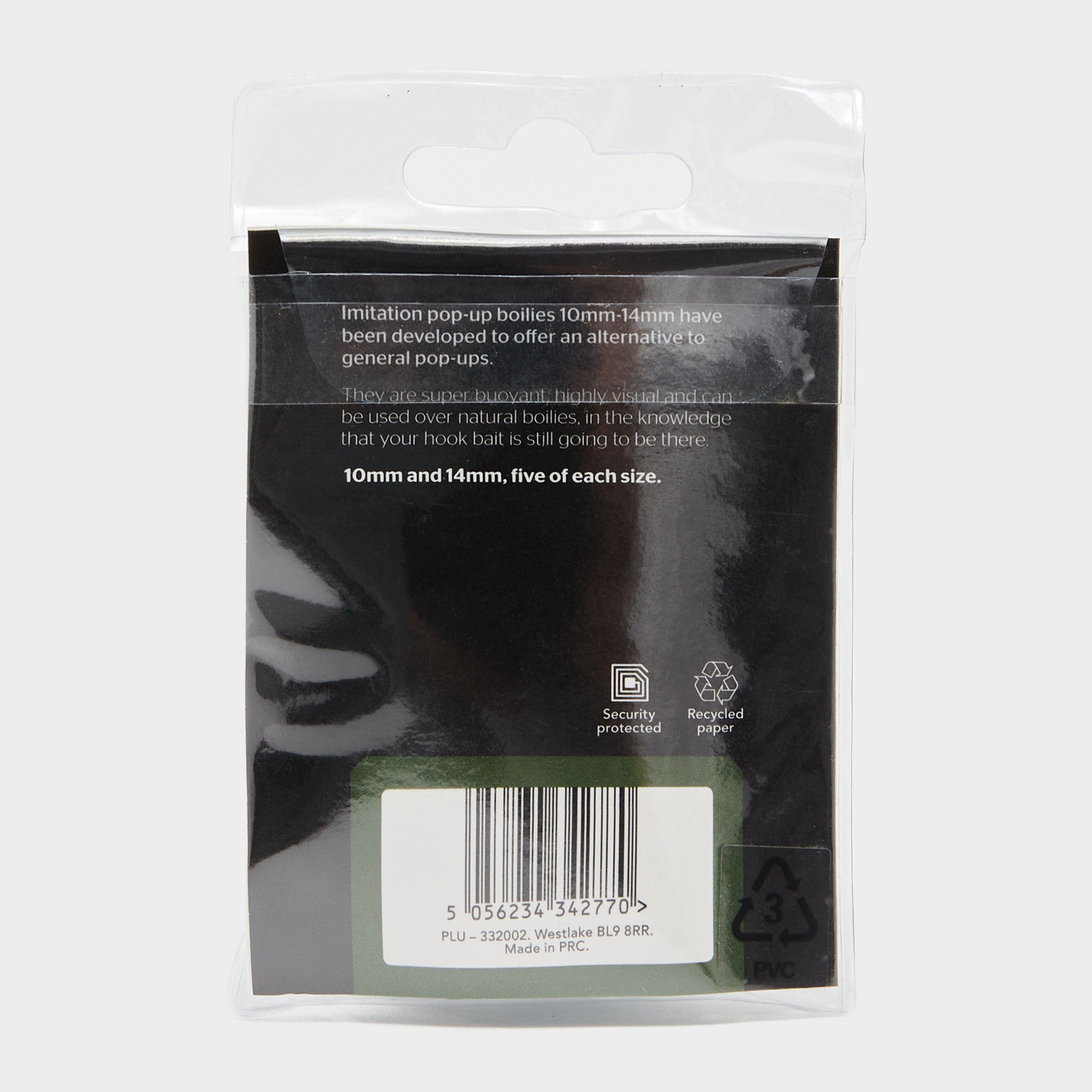 Imitation Popup Boilie 10-14mm White (10pcs)