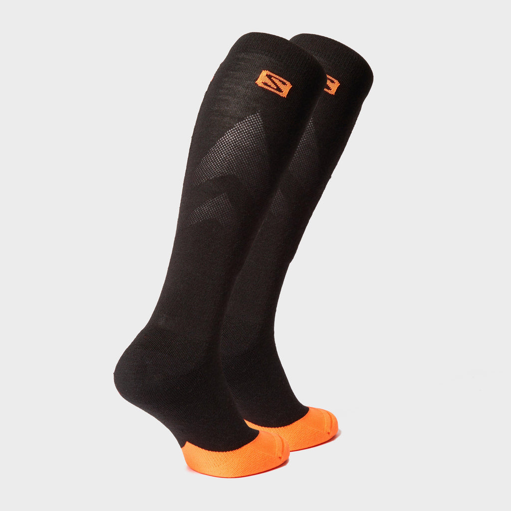 Black Salomon Men's Morillion Ski Socks 2 Pack – Blacks