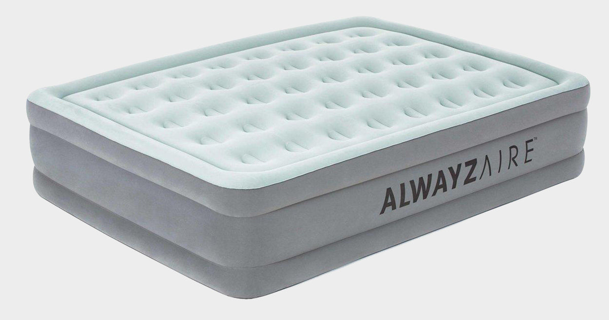Grey Bestway Alwayzaire Airbed (King Size) – Blacks