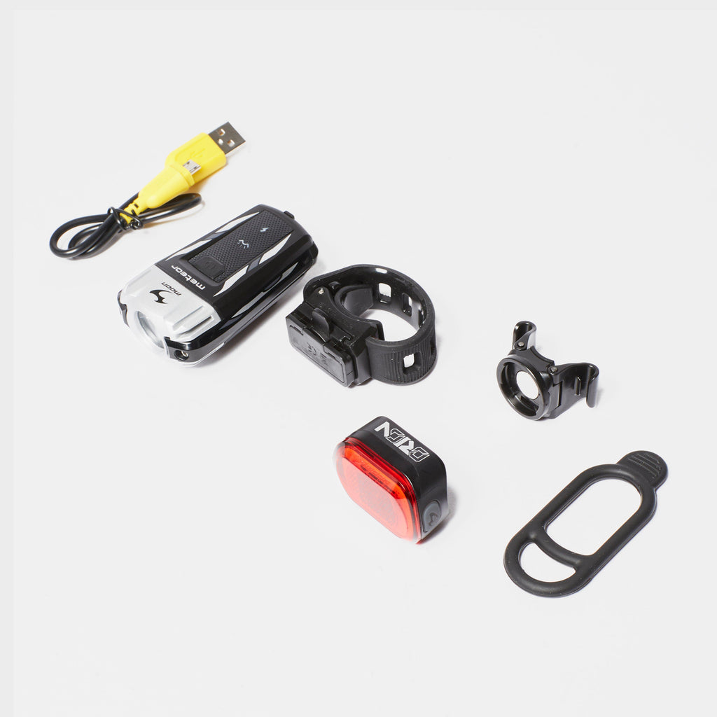Meteor C1 Front & Orion Rear Rechargeable Bike Set