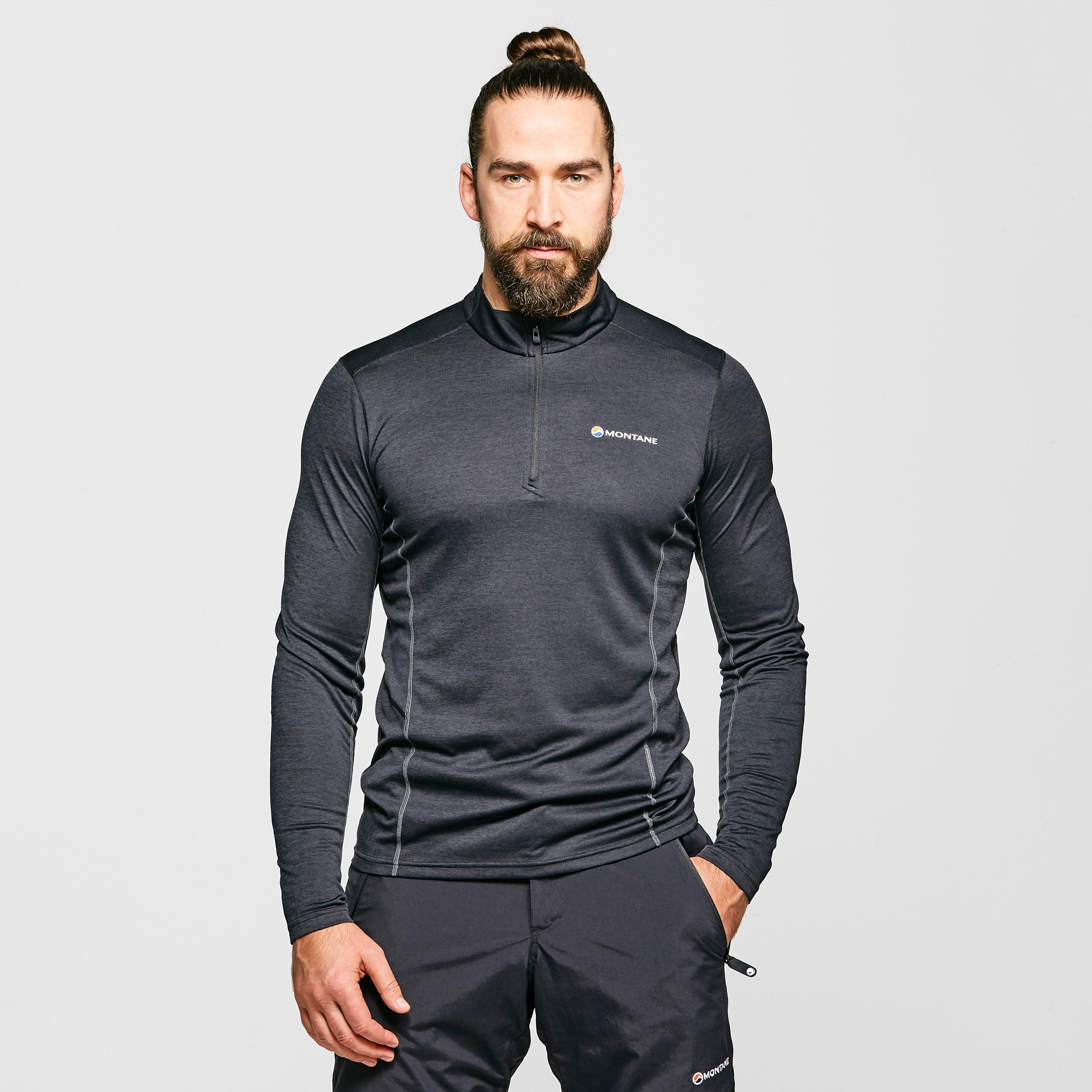 Men's Dart Zip-Neck T-Shirt