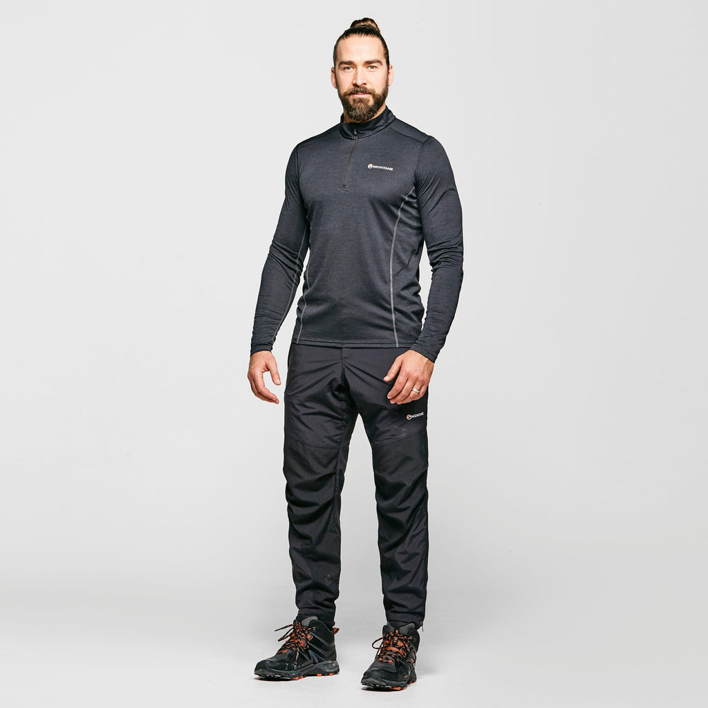 Men's Dart Zip-Neck T-Shirt