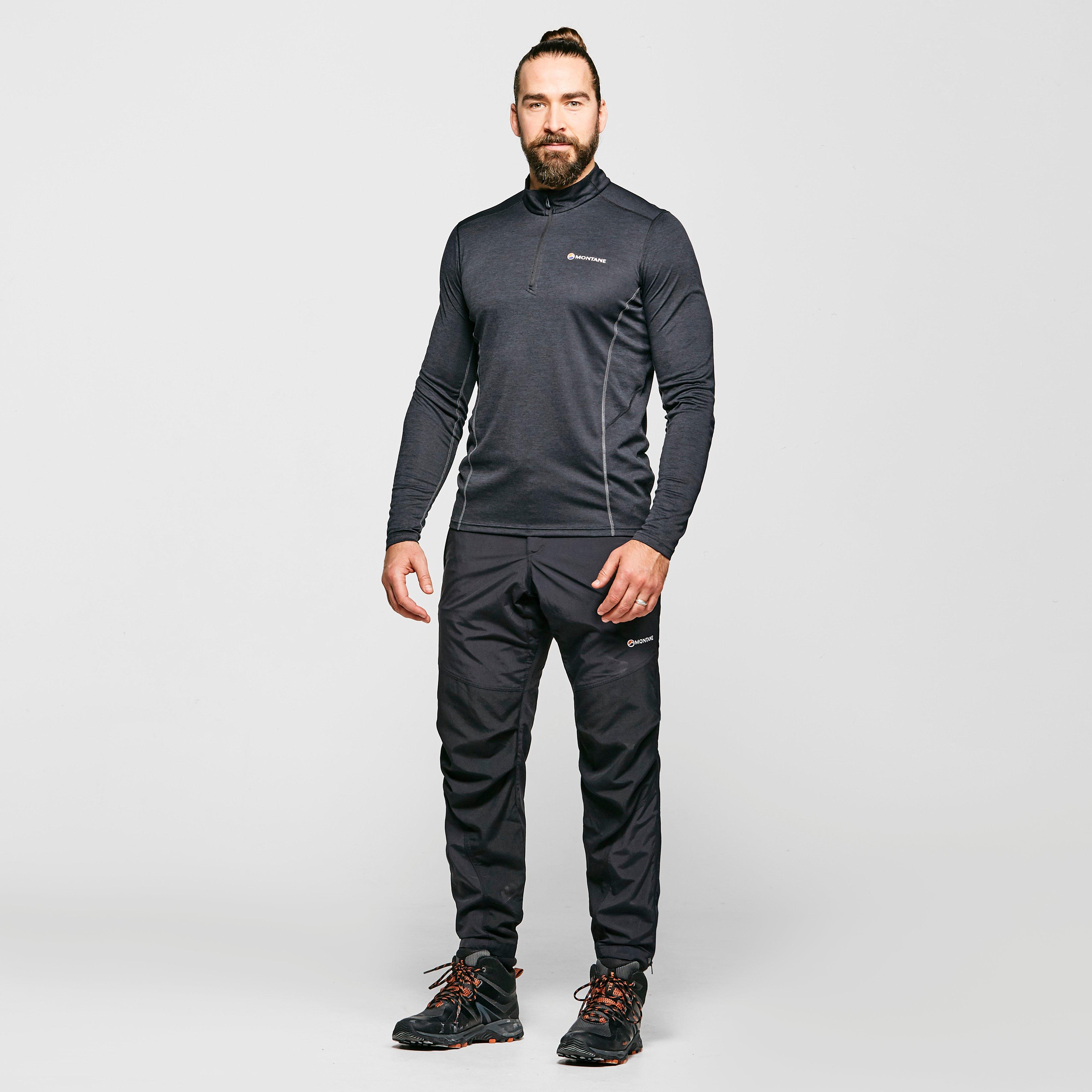 Men's Dart Zip-Neck T-Shirt
