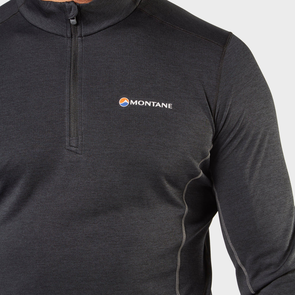 Men's Dart Zip-Neck T-Shirt