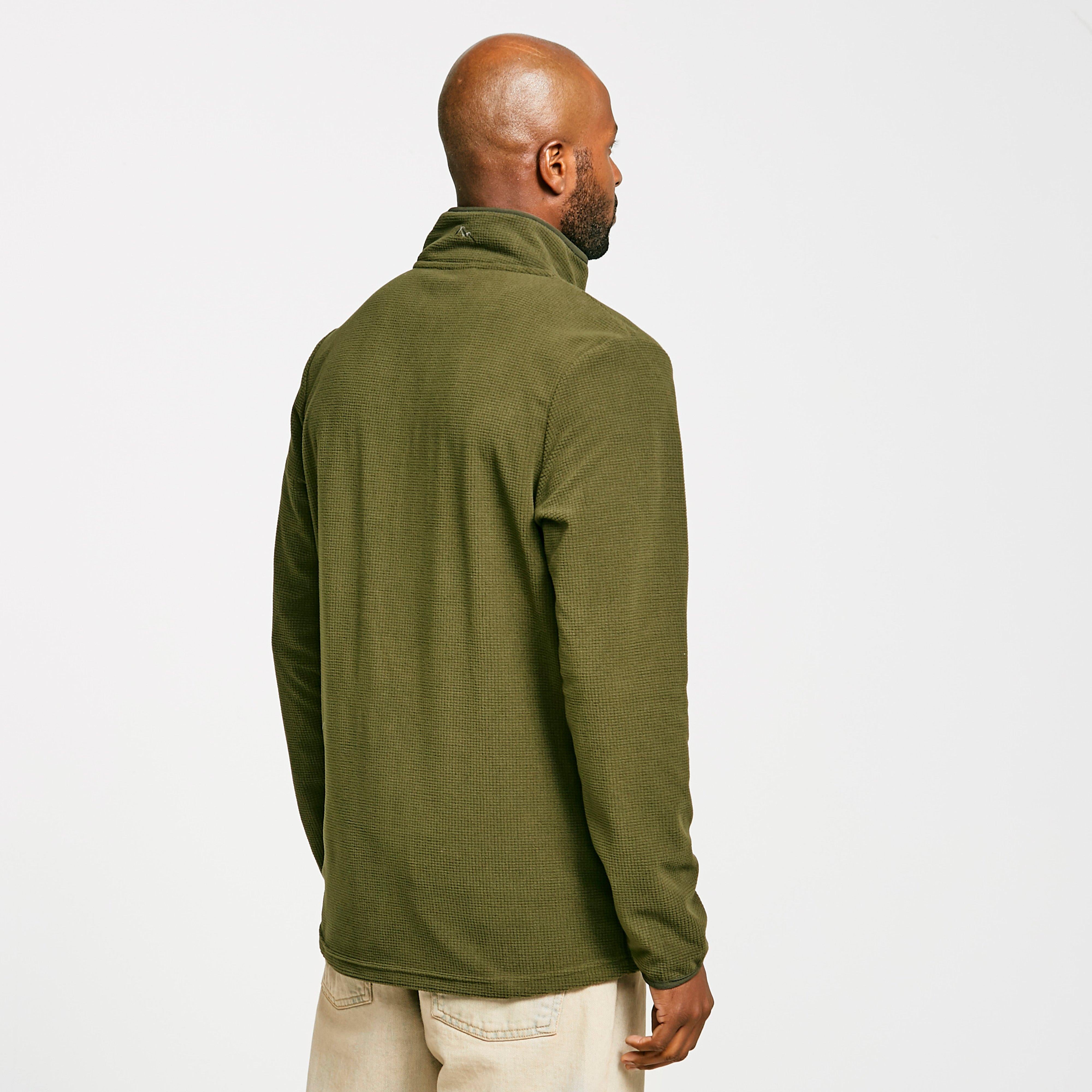 Men’s Grid Full-Zip Fleece