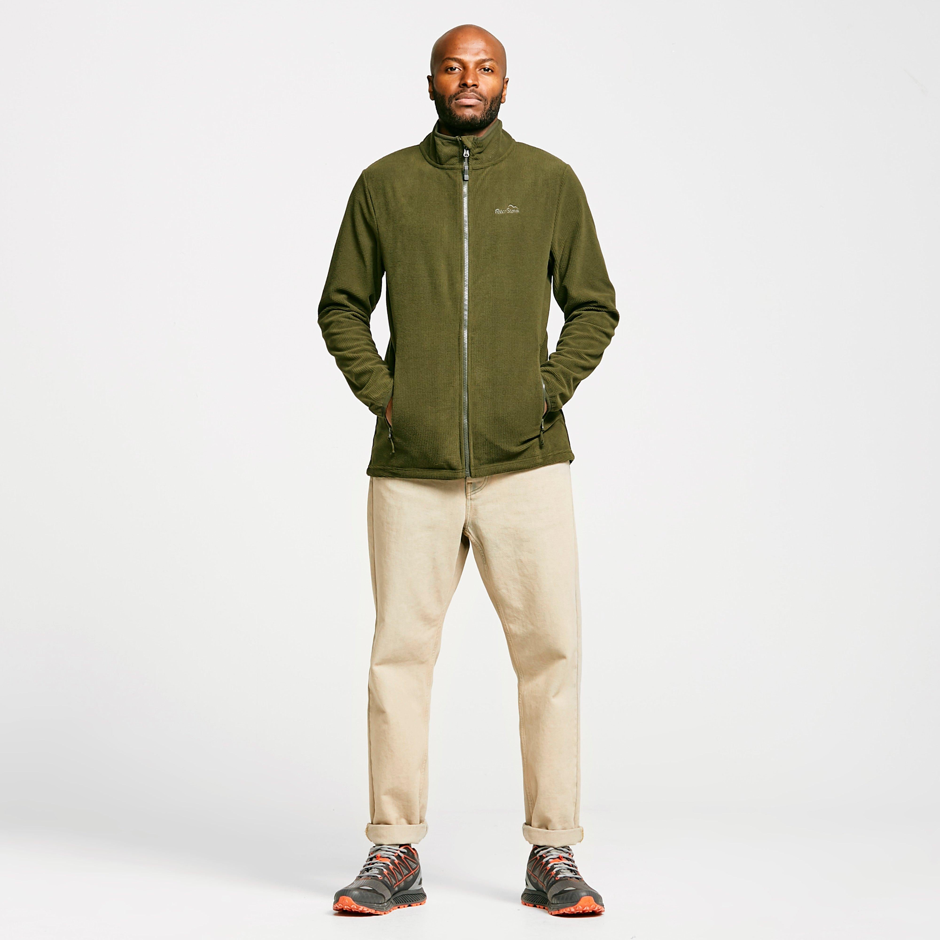 Men’s Grid Full-Zip Fleece