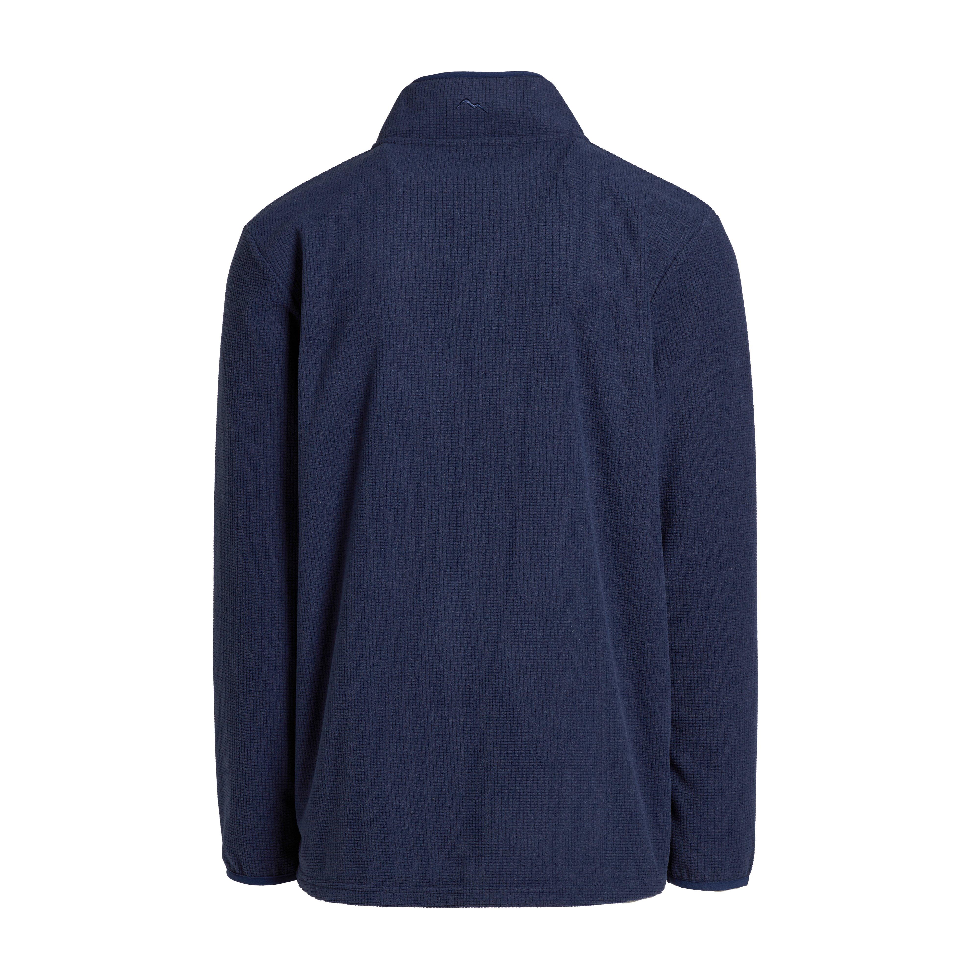 Men’s Grid Full-Zip Fleece