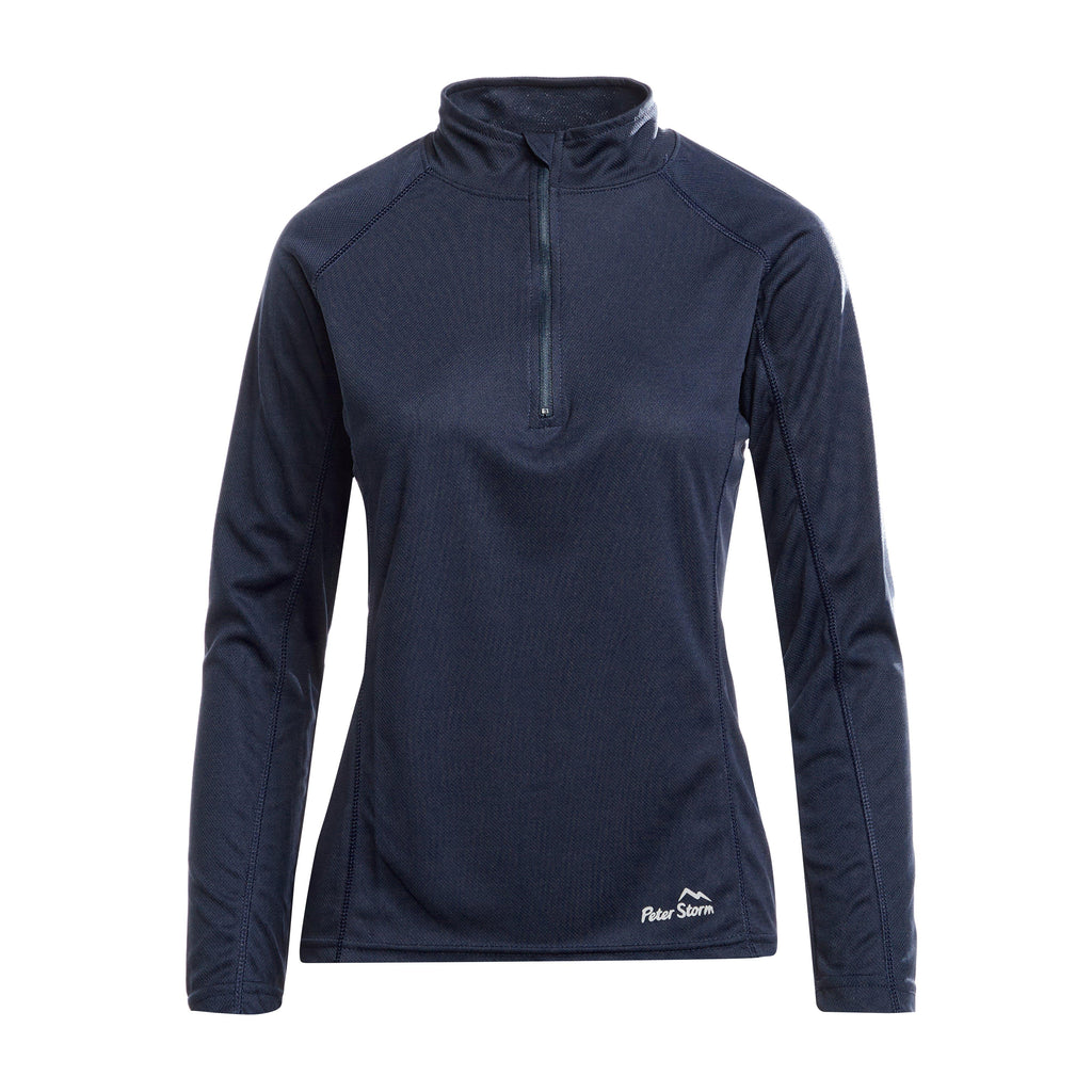 Women's Long Sleeved Zipped Balance Baselayer