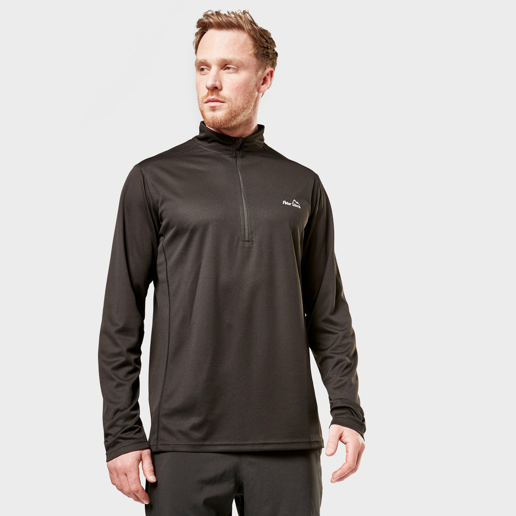 Men's Long Sleeve Zipped Balance Tee