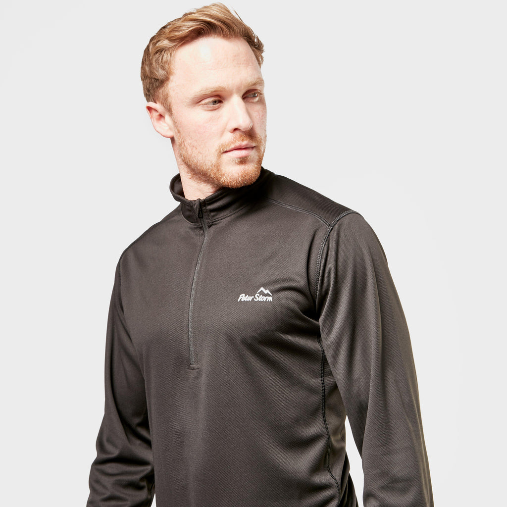 Men's Long Sleeve Zipped Balance Tee