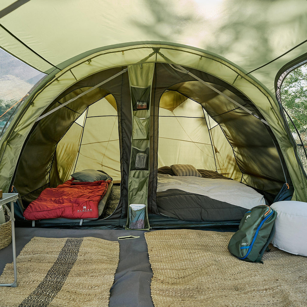 harris 500 tent Green Vango Icarus 500 Deluxe Family Tent – Blacks