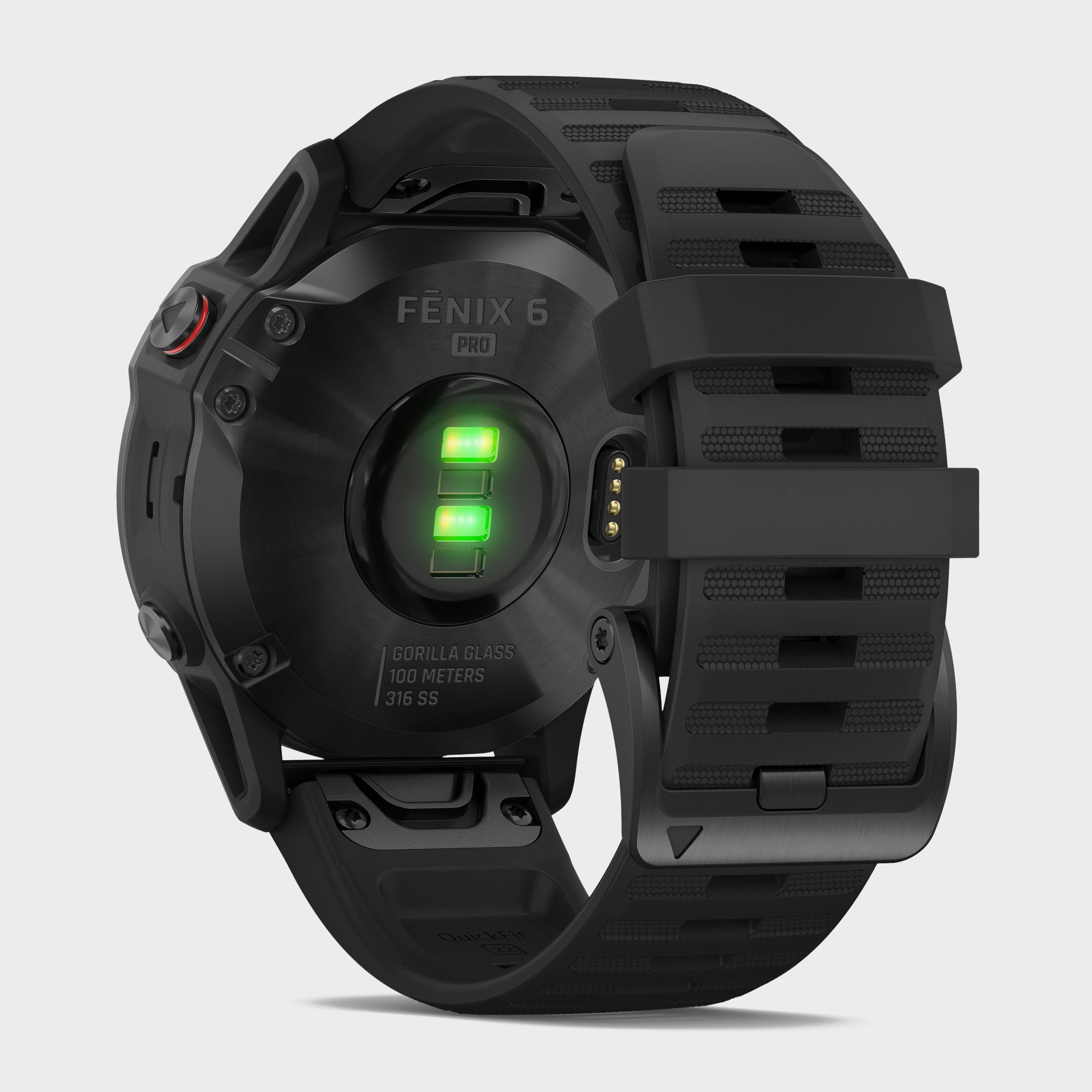 GARMIN FENIX 6 Pro Dual Power GPSウォッチ Black Garmin Fenix 6 Pro Multi-Sport GPS Watch – Blacks