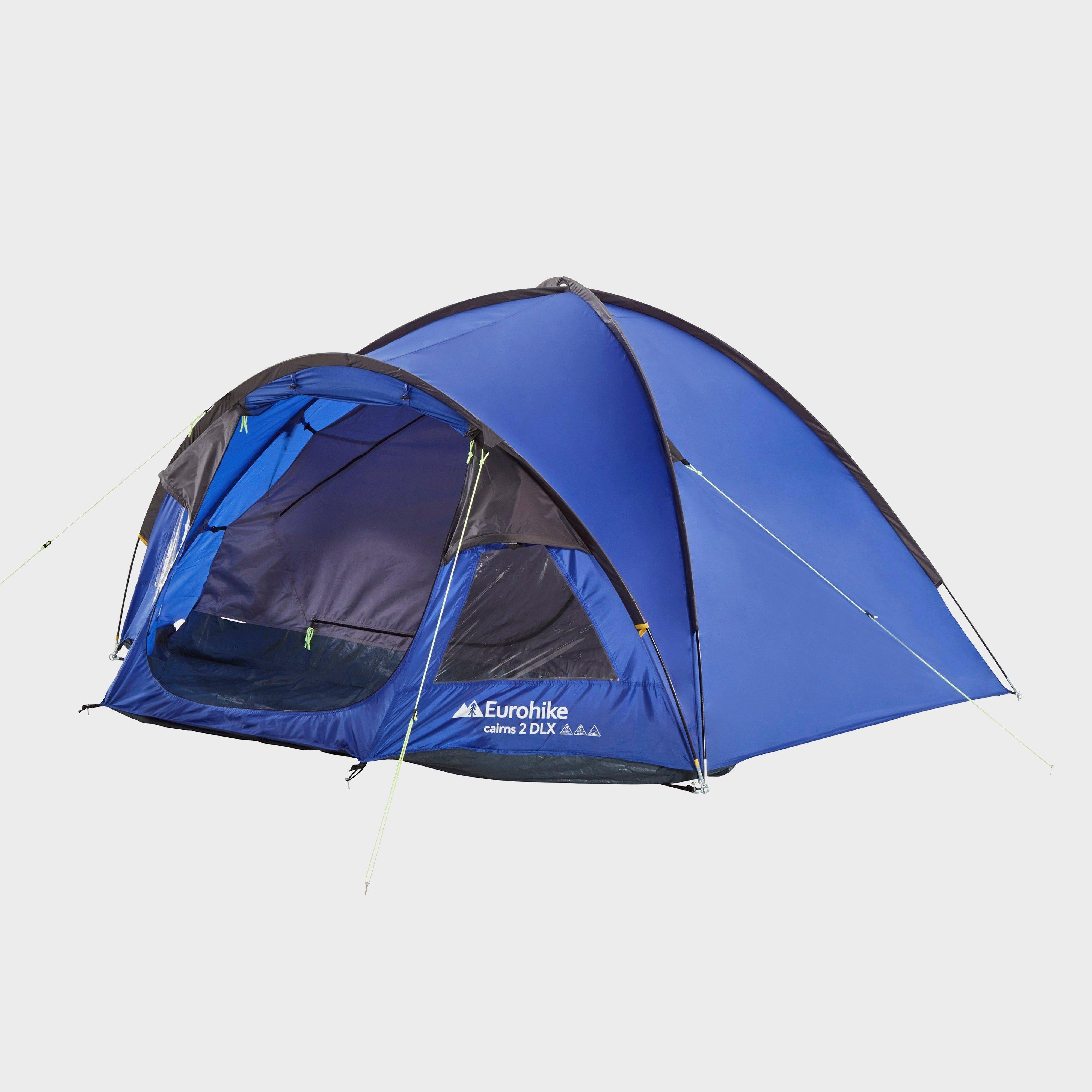 Blue Eurohike Cairns 2 DLX Nightfall™ Tent – Blacks