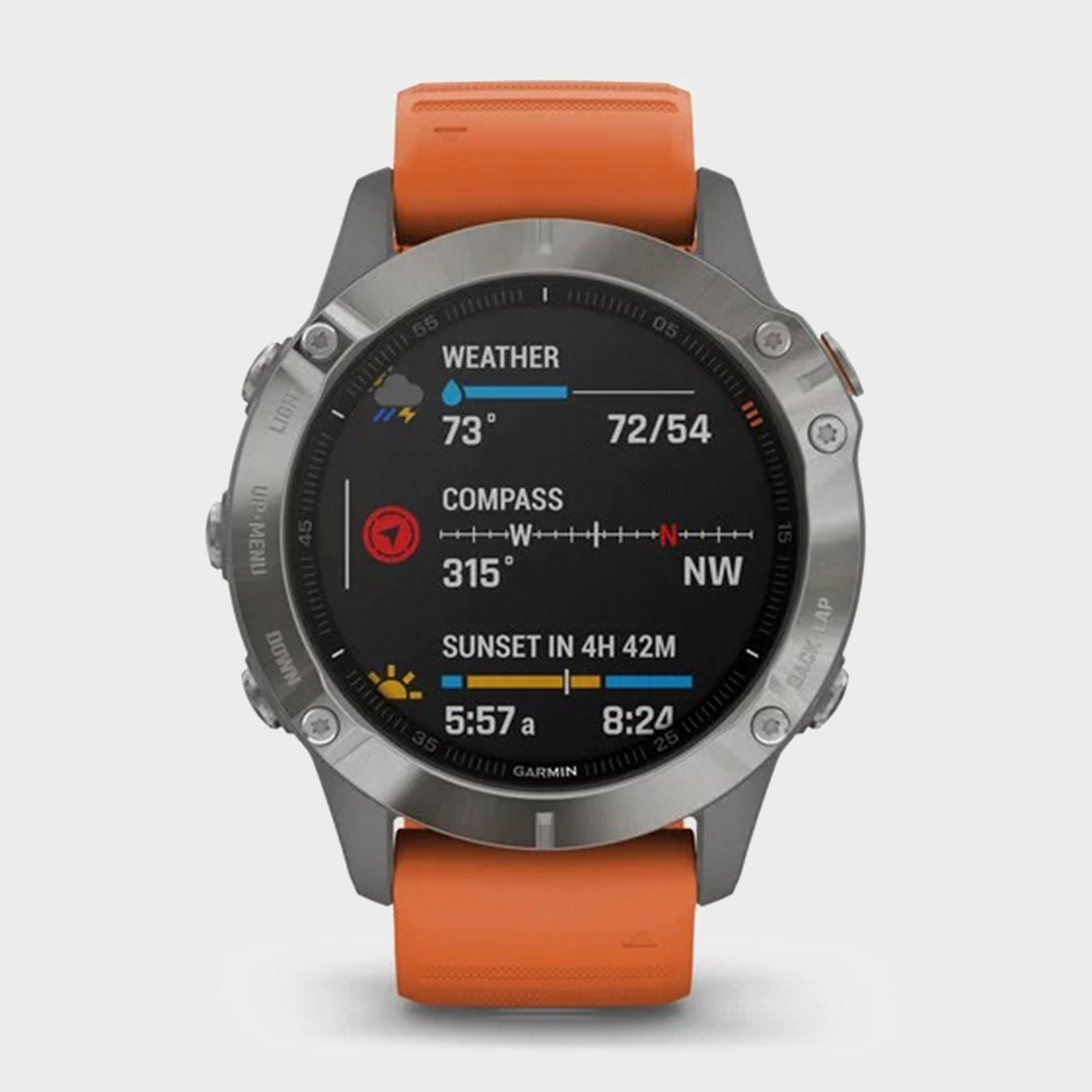 Fenix 6 Sapphire Titanium