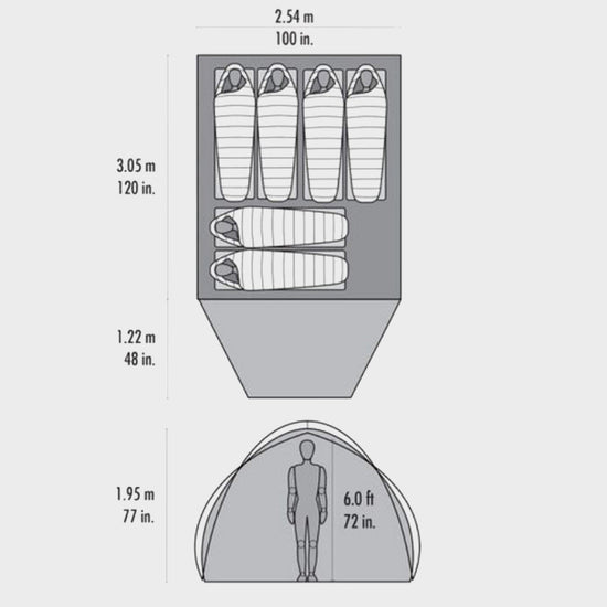 Habitude 6 Family Camping Tent