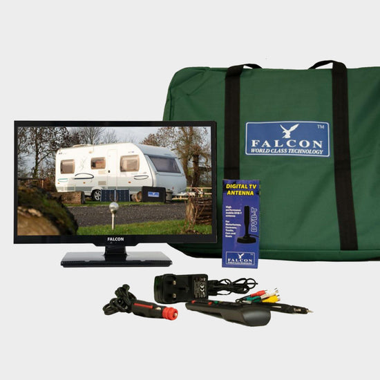 TV Plus Pack – 24” LED, 12V & Mains with Freeview Antenna