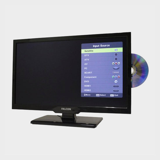 24" HD Travel TV with DVD, Freeview, Freesat, USB,