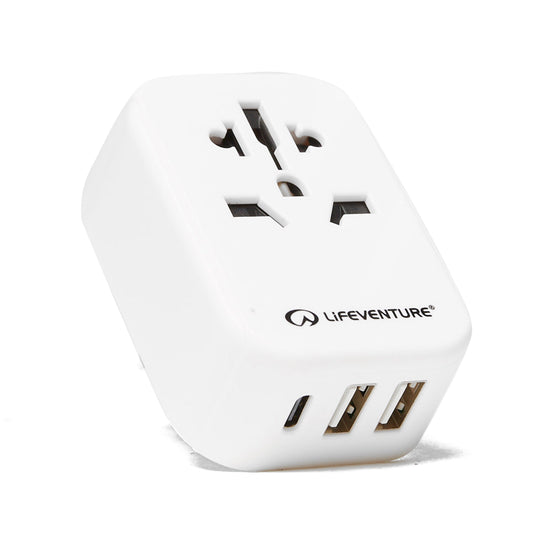 World to Australia/China Adapter and USB
