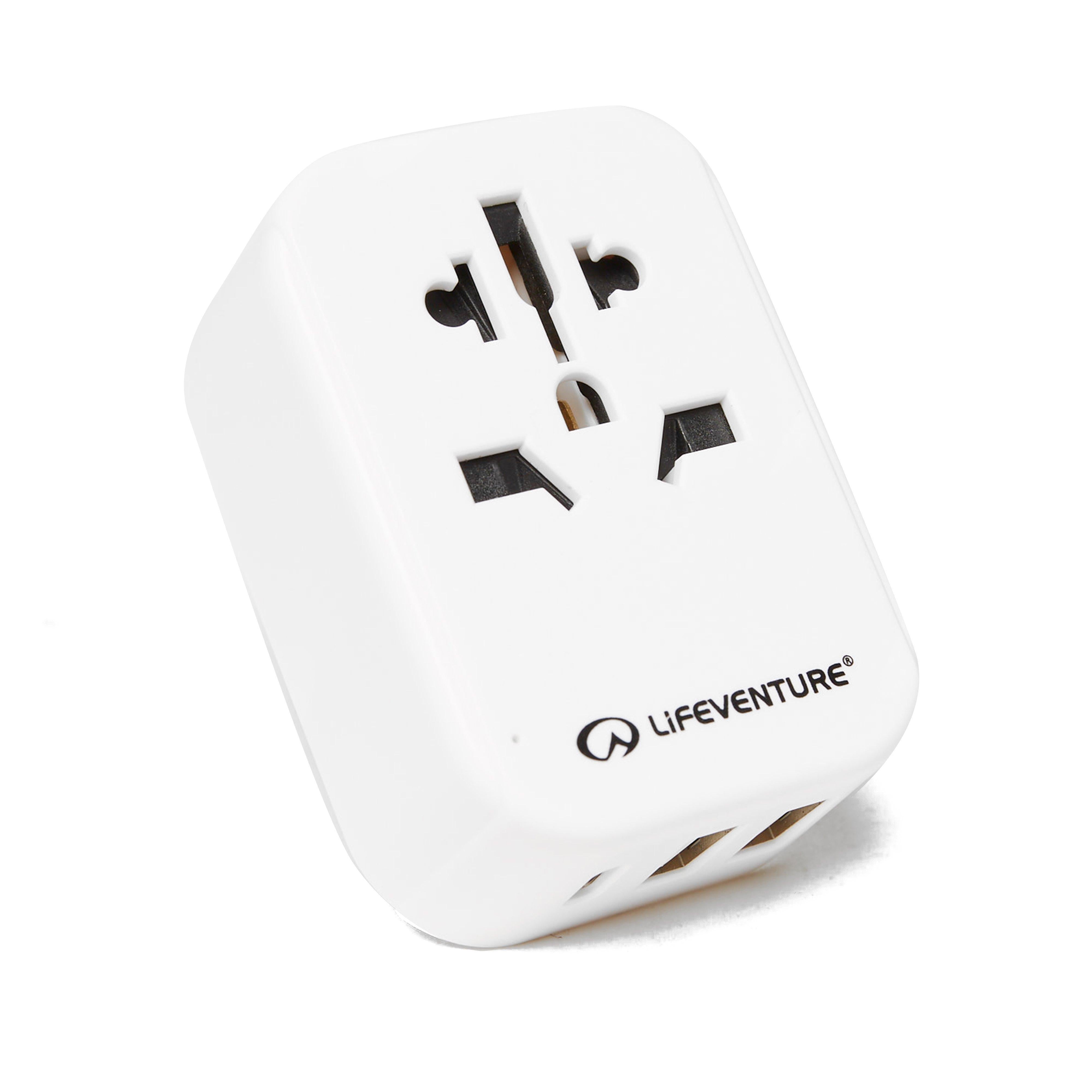 World to Australia/China Adapter and USB