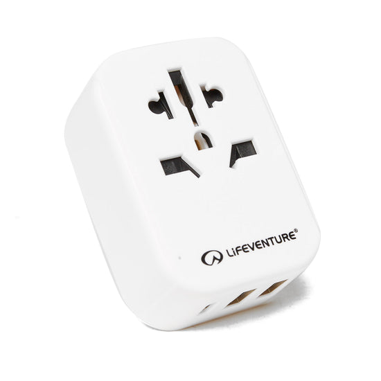 World to Australia/China Adapter and USB