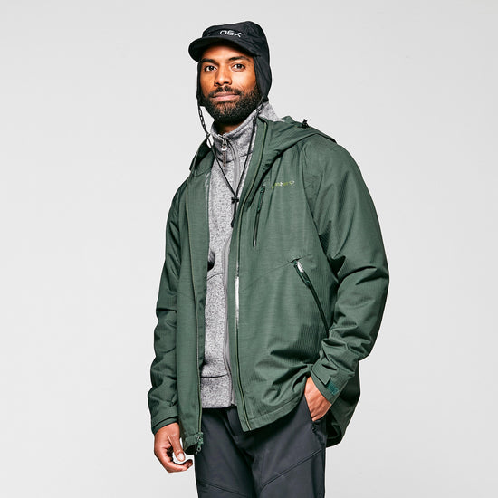 Men's Textured Waterproof Jacket